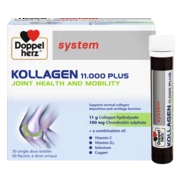 Illustration of the product packaging Doppelherz system KOLLAGEN 11.000 PLUS front view